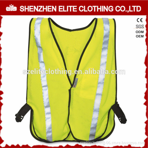 Custom Logo Lime Green Inexpensive Reflective Vest 3 M